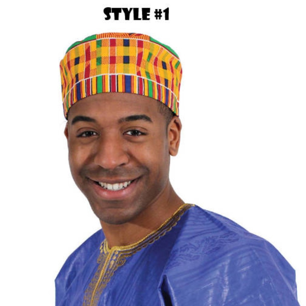 Kente Kufi Hat Style